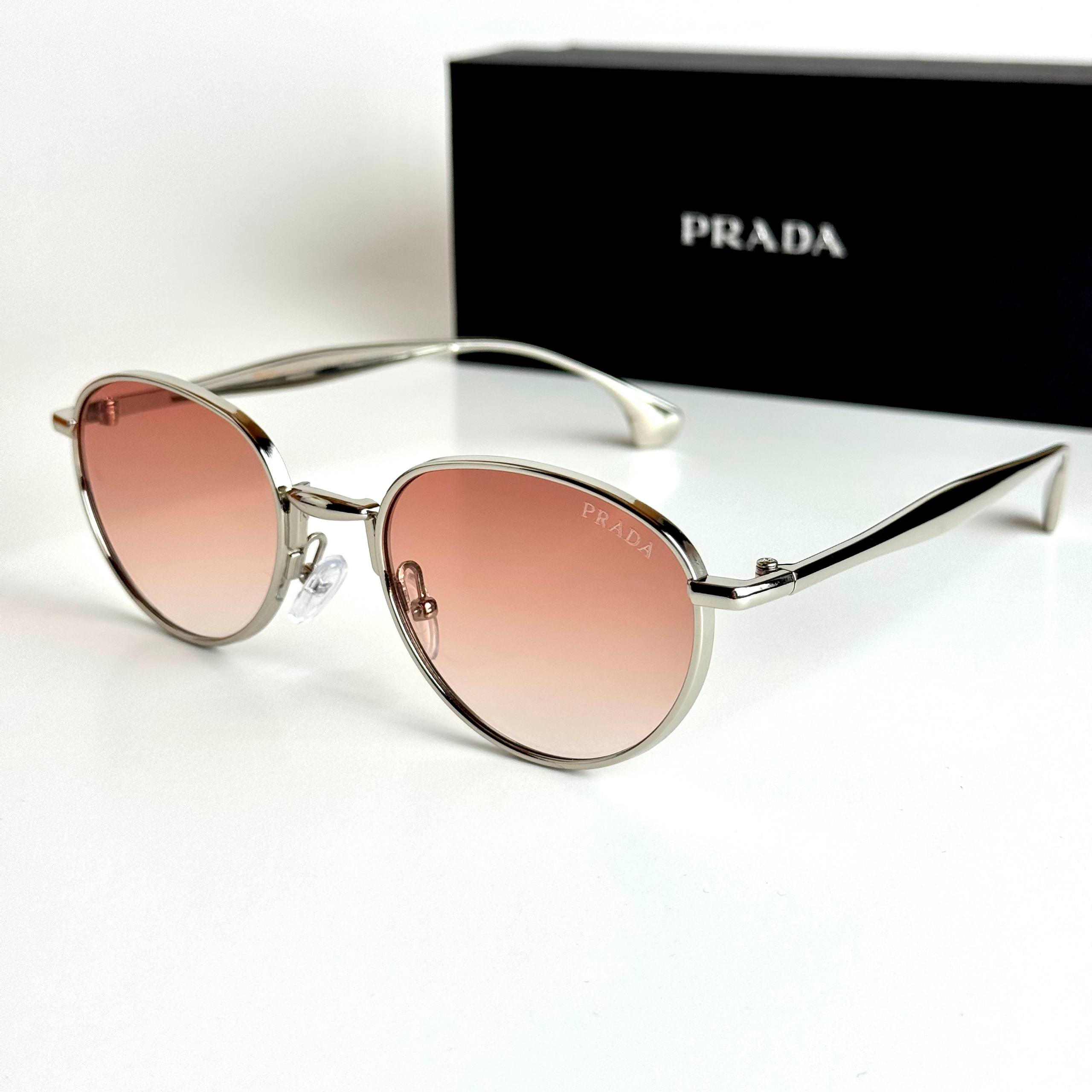 Prada PR 58ZS – Silver Pink Gradient
