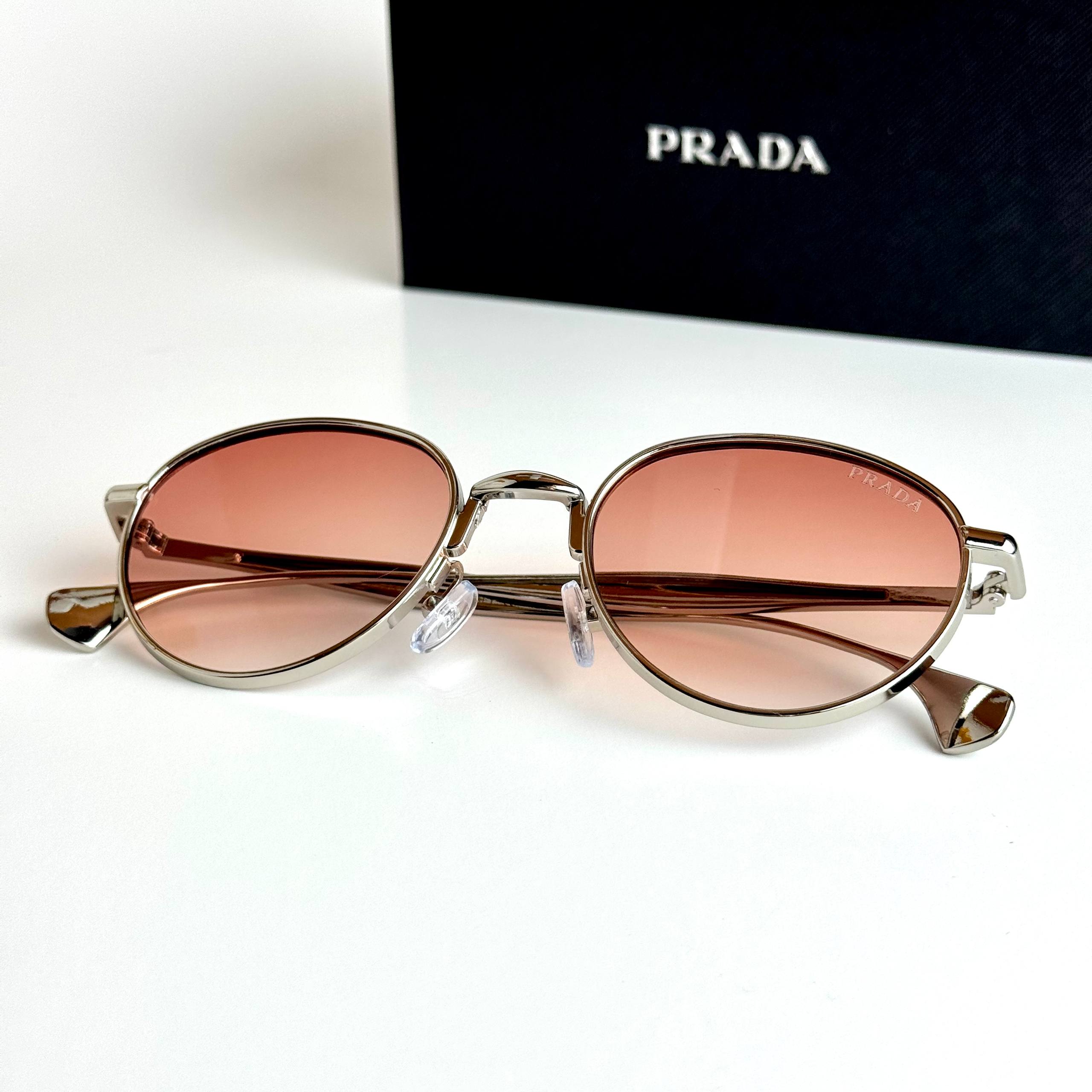 Prada PR 58ZS – Silver Pink Gradient
