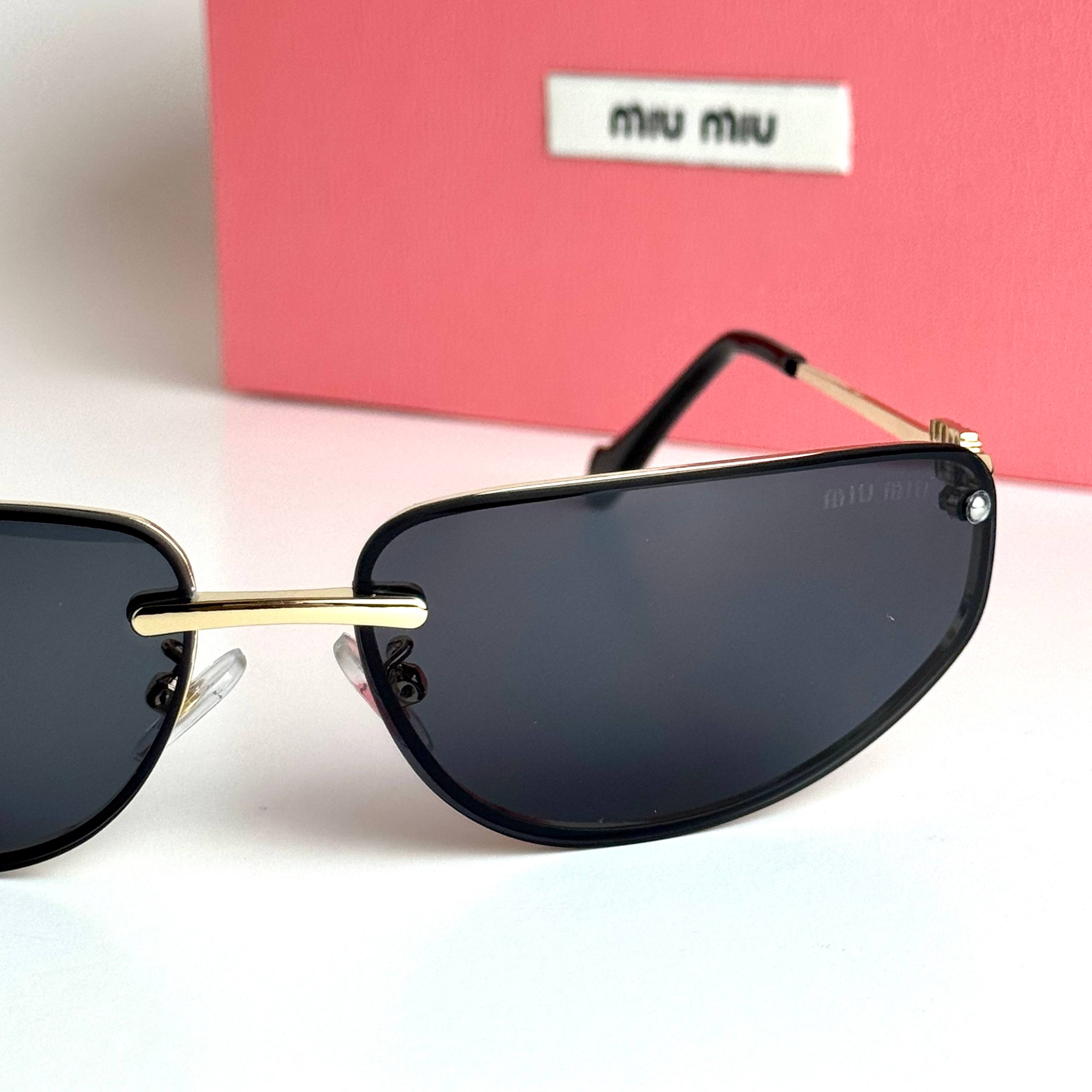 Miu Miu SMU73Z – Gold Black