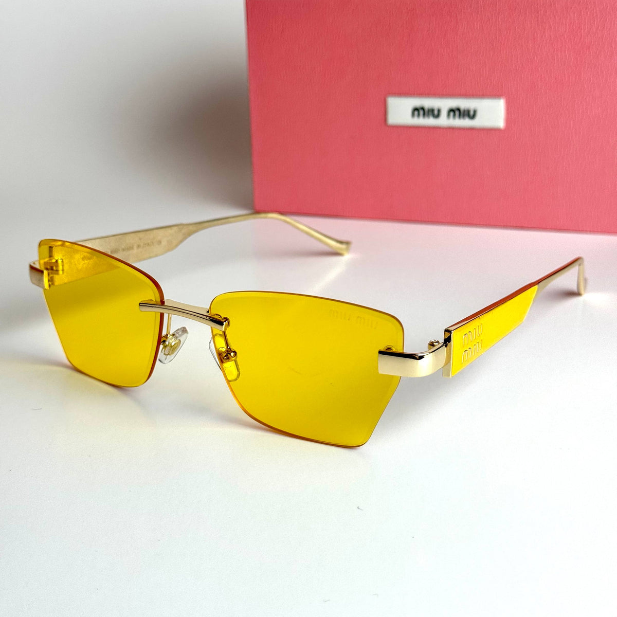 Miu Miu MU54ZS – Gold Yellow