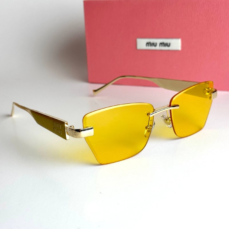 Miu Miu MU54ZS – Gold Yellow