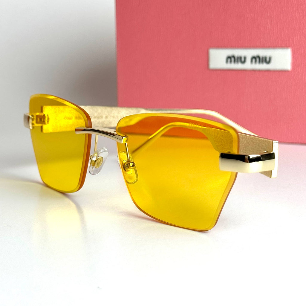Miu Miu MU54ZS – Gold Yellow
