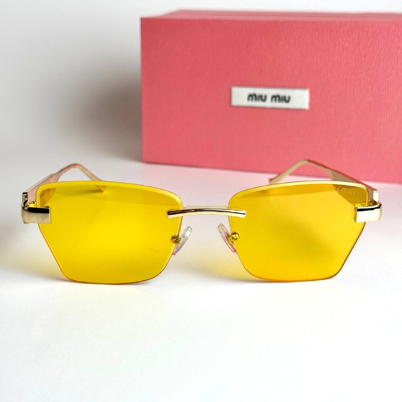 Miu Miu MU54ZS – Gold Yellow