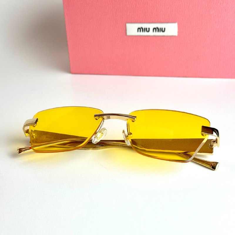 Miu Miu MU54ZS – Gold Yellow