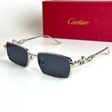 Cartier Rectangular CT4386 – Silver Black