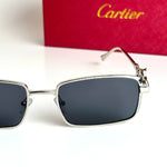 Cartier Rectangular CT4386 – Silver Black