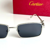 Cartier Rectangular CT4386 – Silver Black