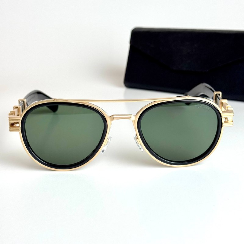 Hermès Round H08S – Gold Green