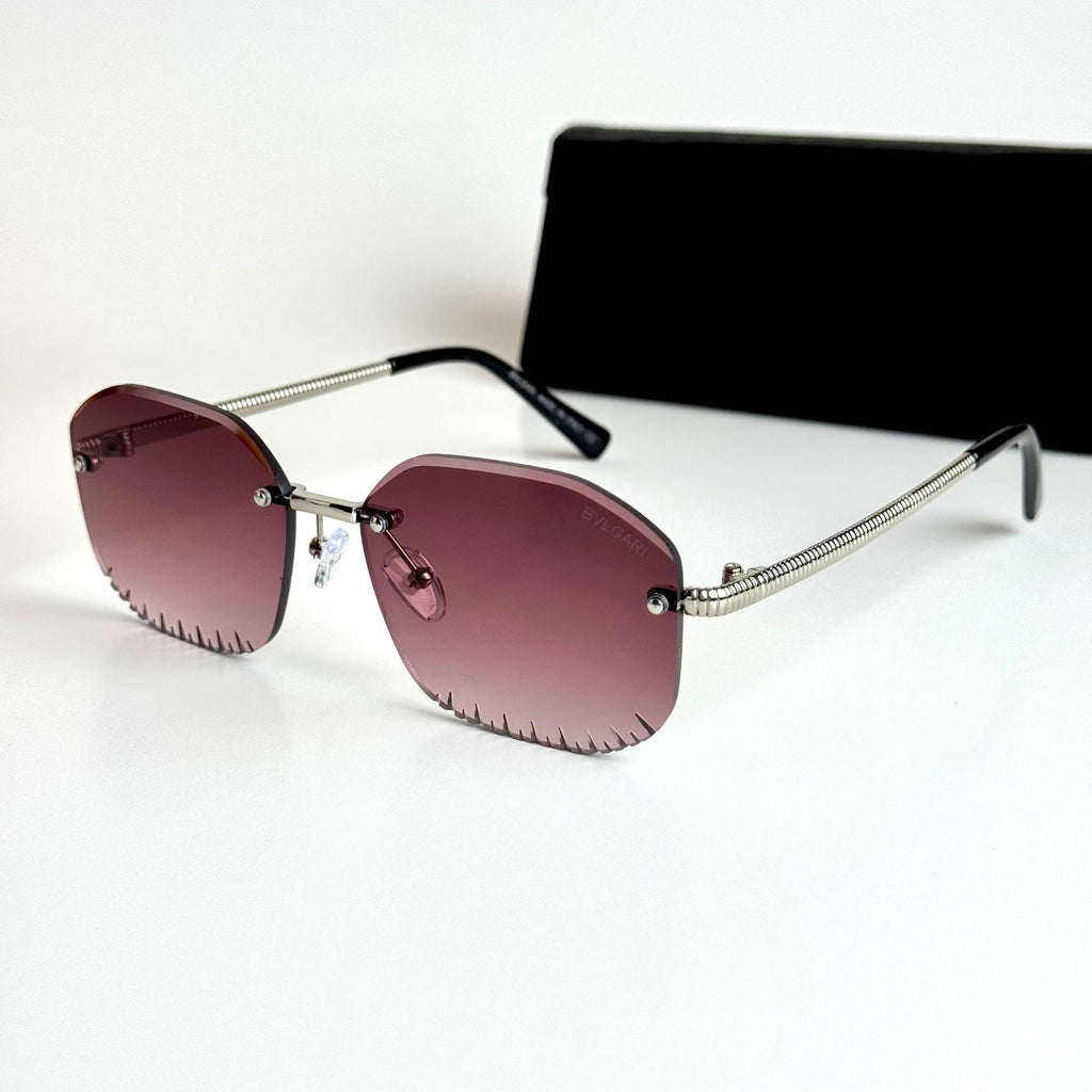 Bvlgari Rimless BV8236S – Silver Pink