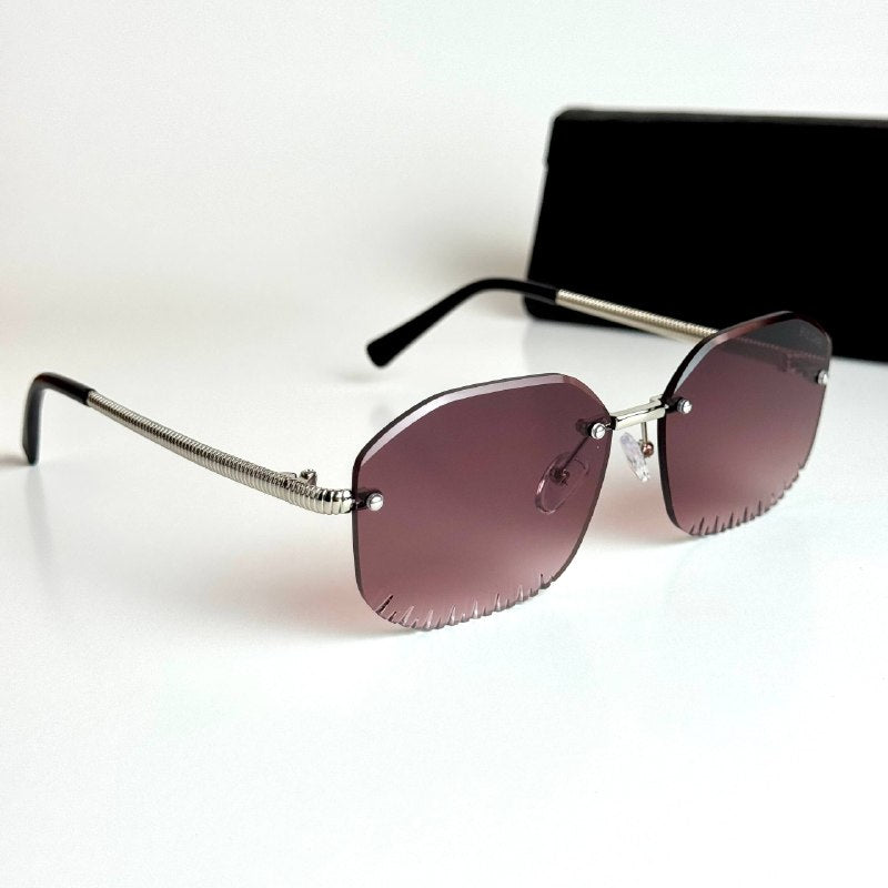 Bvlgari Rimless BV8236S – Silver Pink