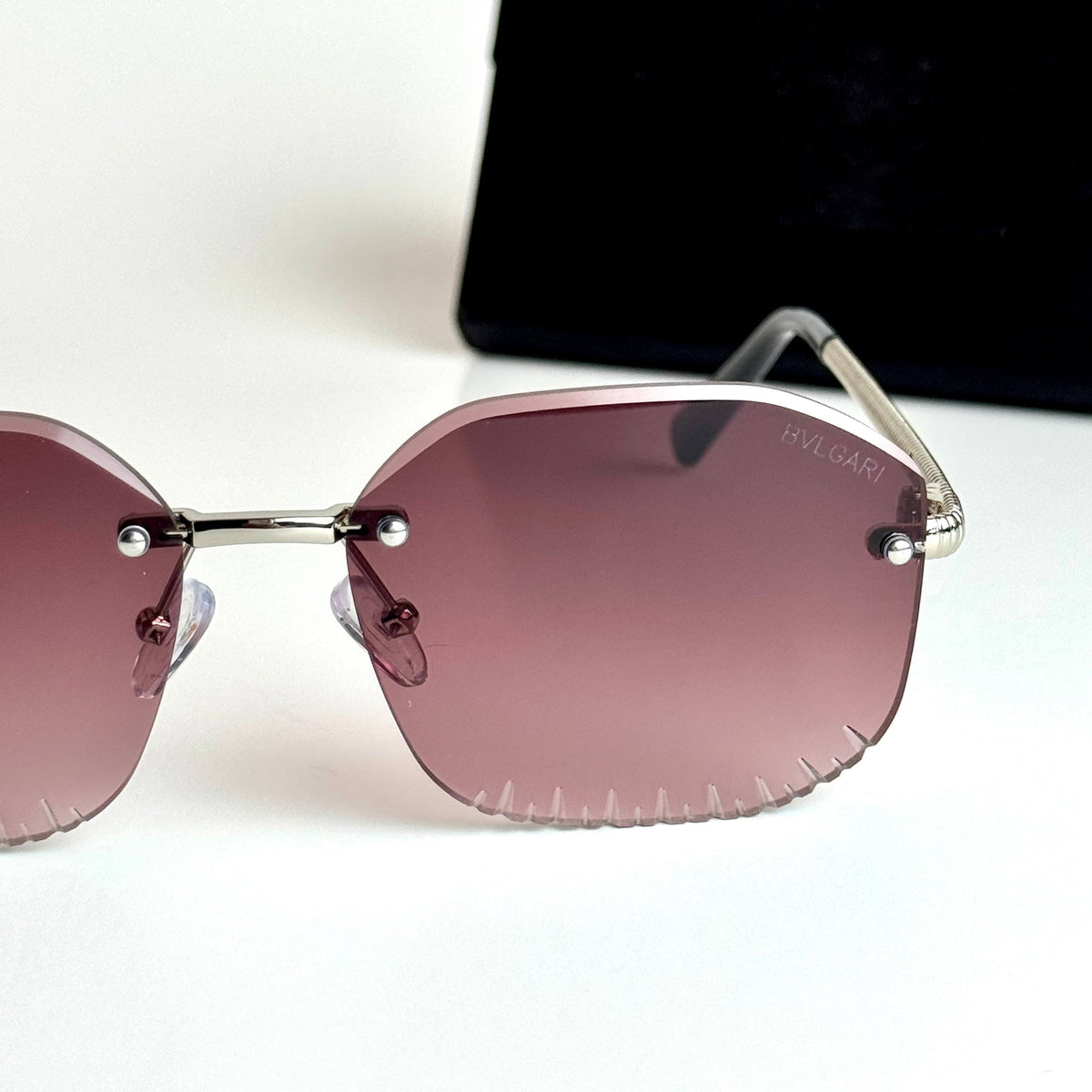 Bvlgari Rimless BV8236S – Silver Pink