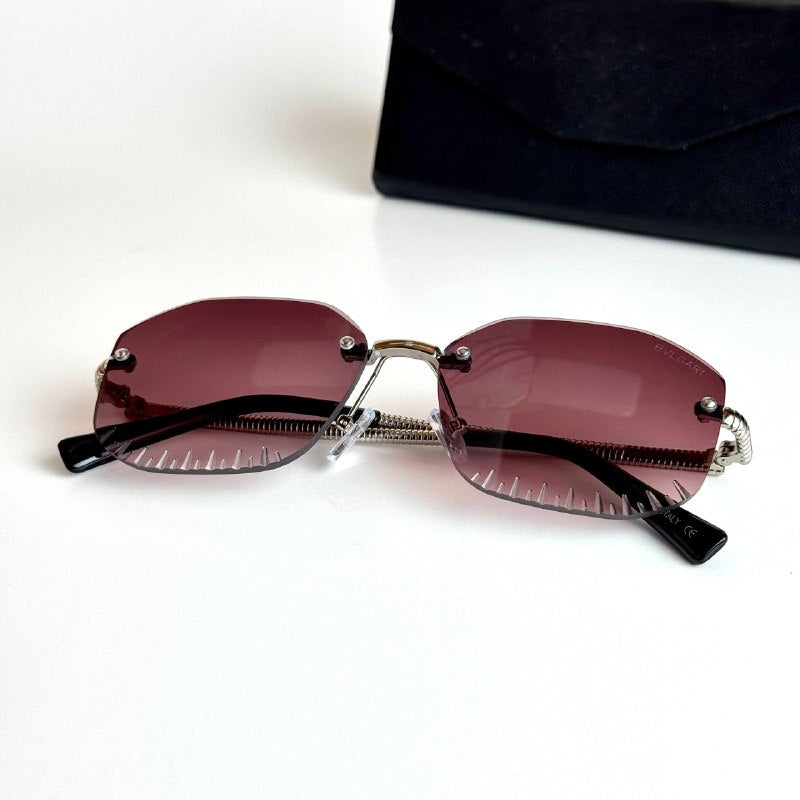 Bvlgari Rimless BV8236S – Silver Pink