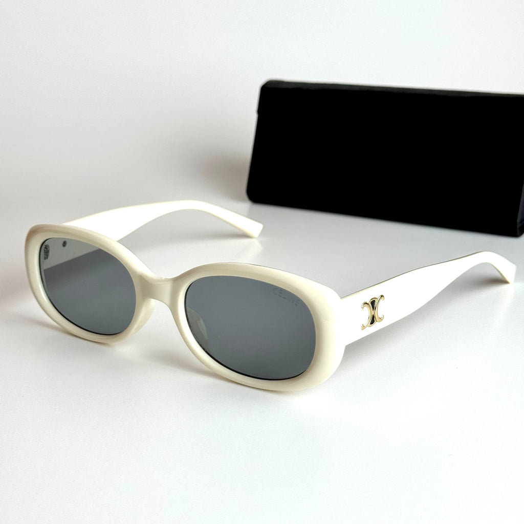 Celine Oval CL40267U – White