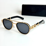 Hermès Round H08S – Gold Black