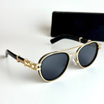 Hermès Round H08S – Gold Black