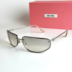 Miu Miu SMU73Z – Silver Grey