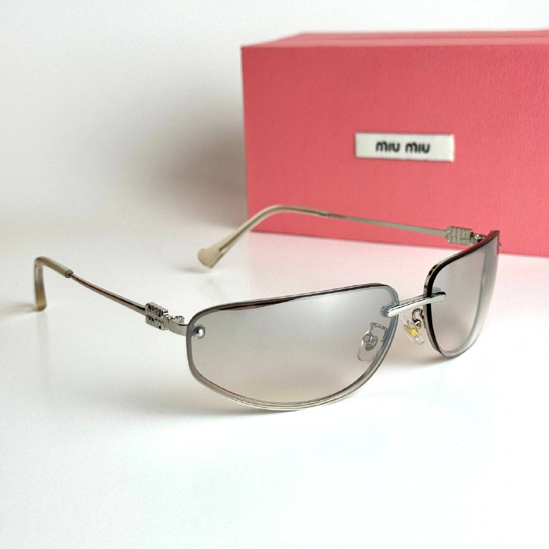 Miu Miu SMU73Z – Silver Grey