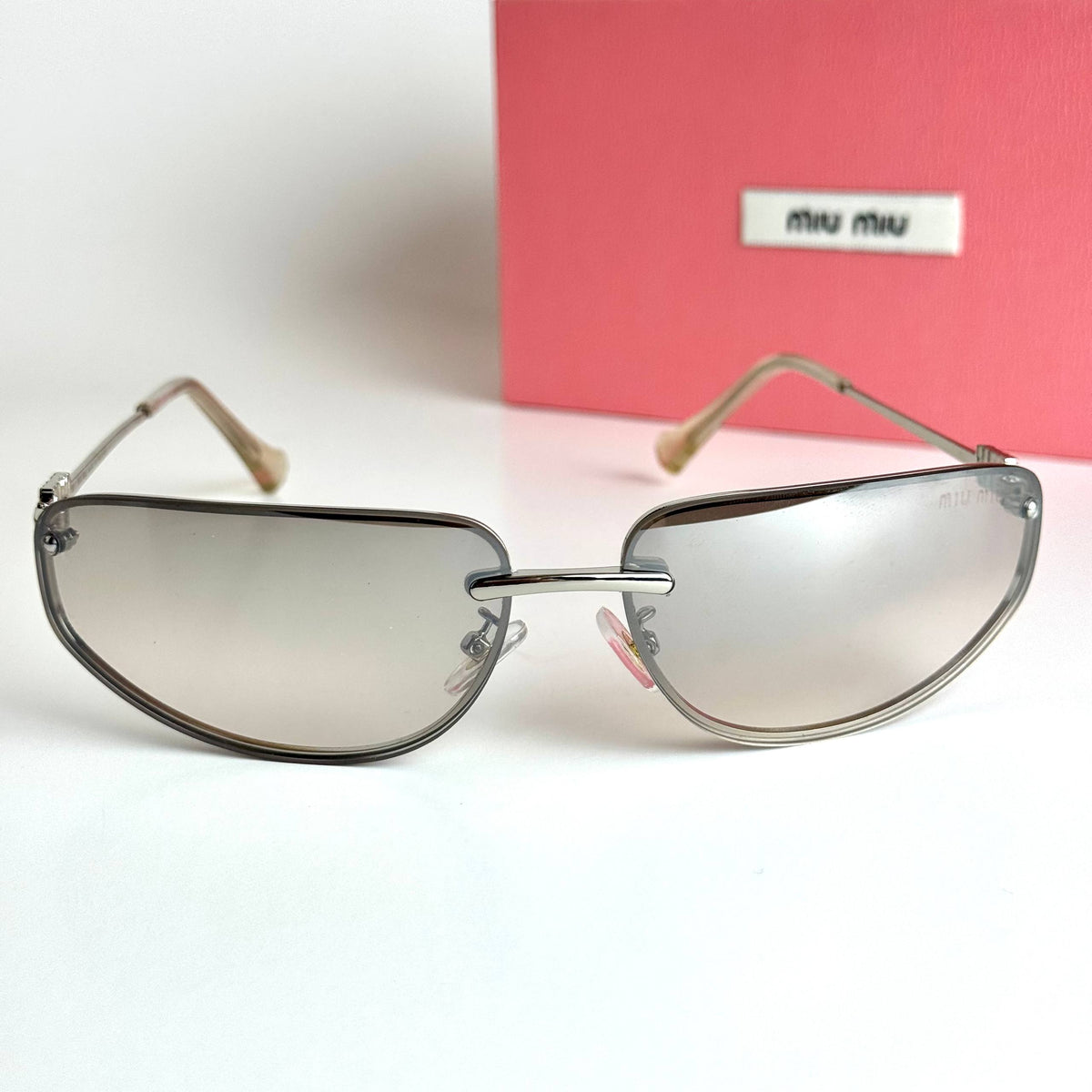 Miu Miu SMU73Z – Silver Grey
