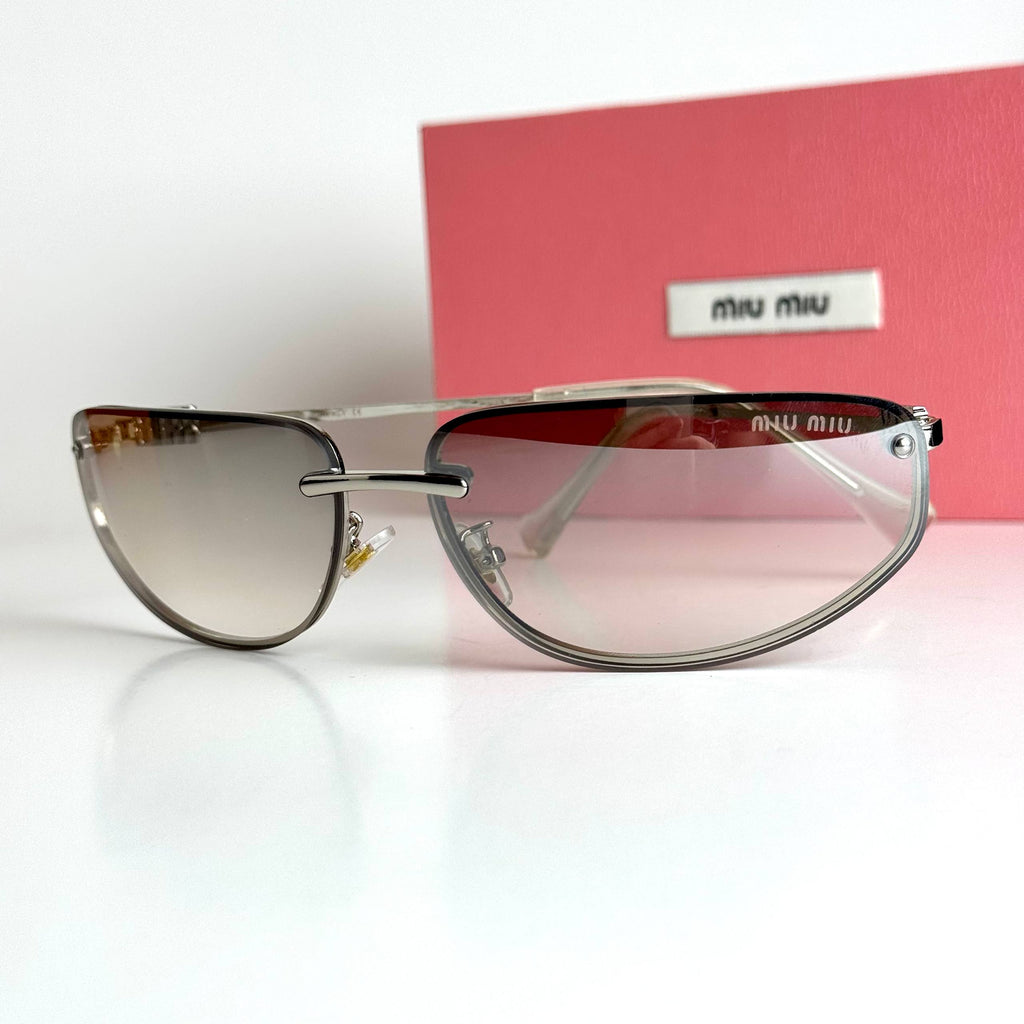 Miu Miu SMU73Z – Silver Grey