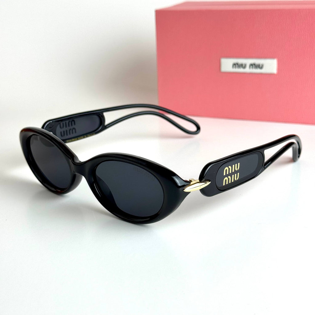 Miu Miu Oval MU17WS – Black