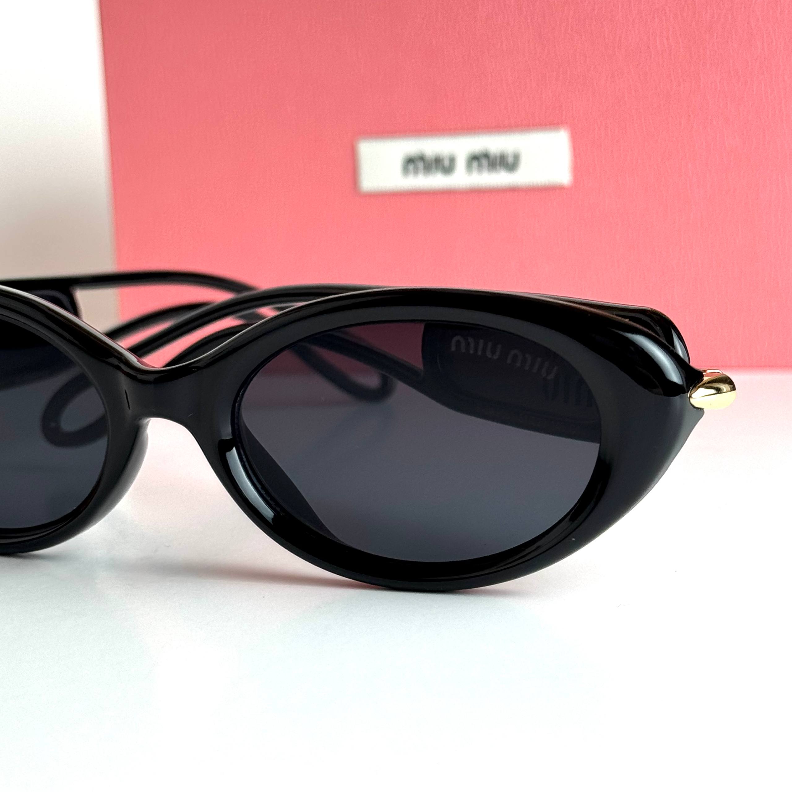 Miu Miu Oval MU17WS – Black