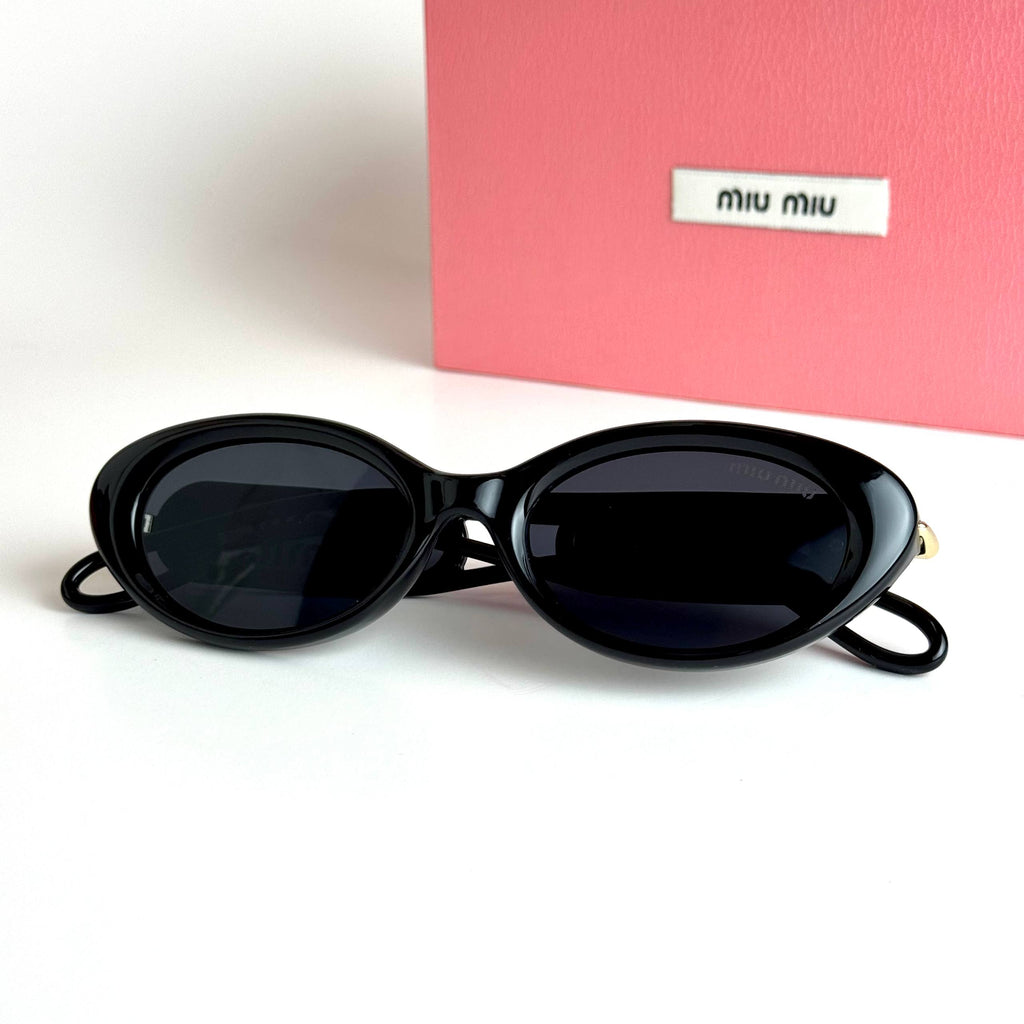 Miu Miu Oval MU17WS – Black
