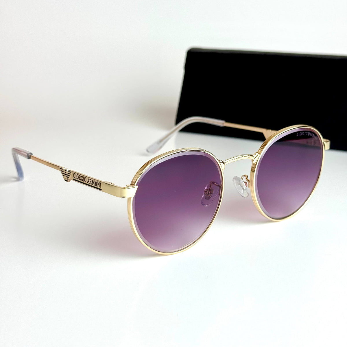 Giorgio Armani Round AR6137 – Gold Purple