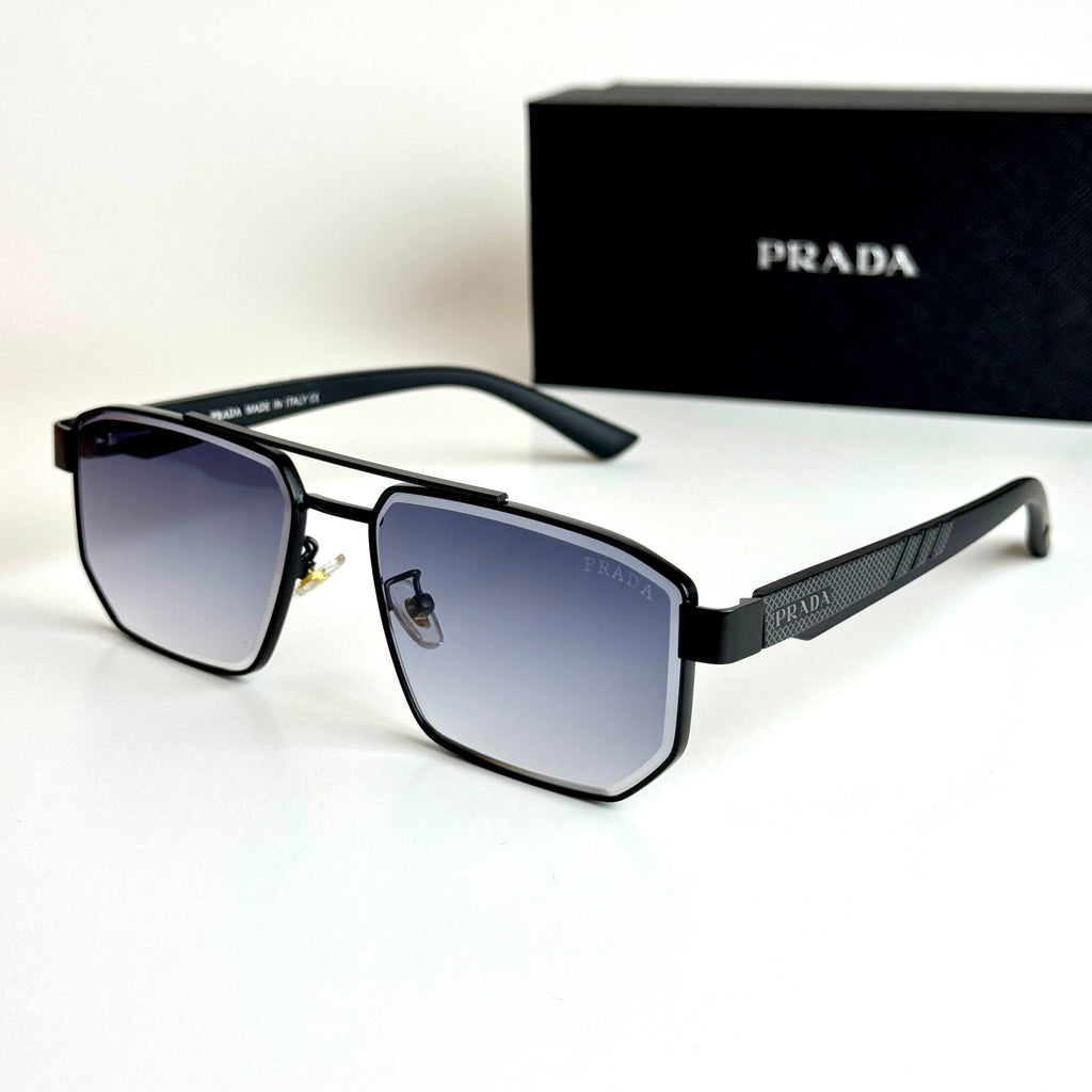 Prada Rectangular SPR62Z – Gradient Grey