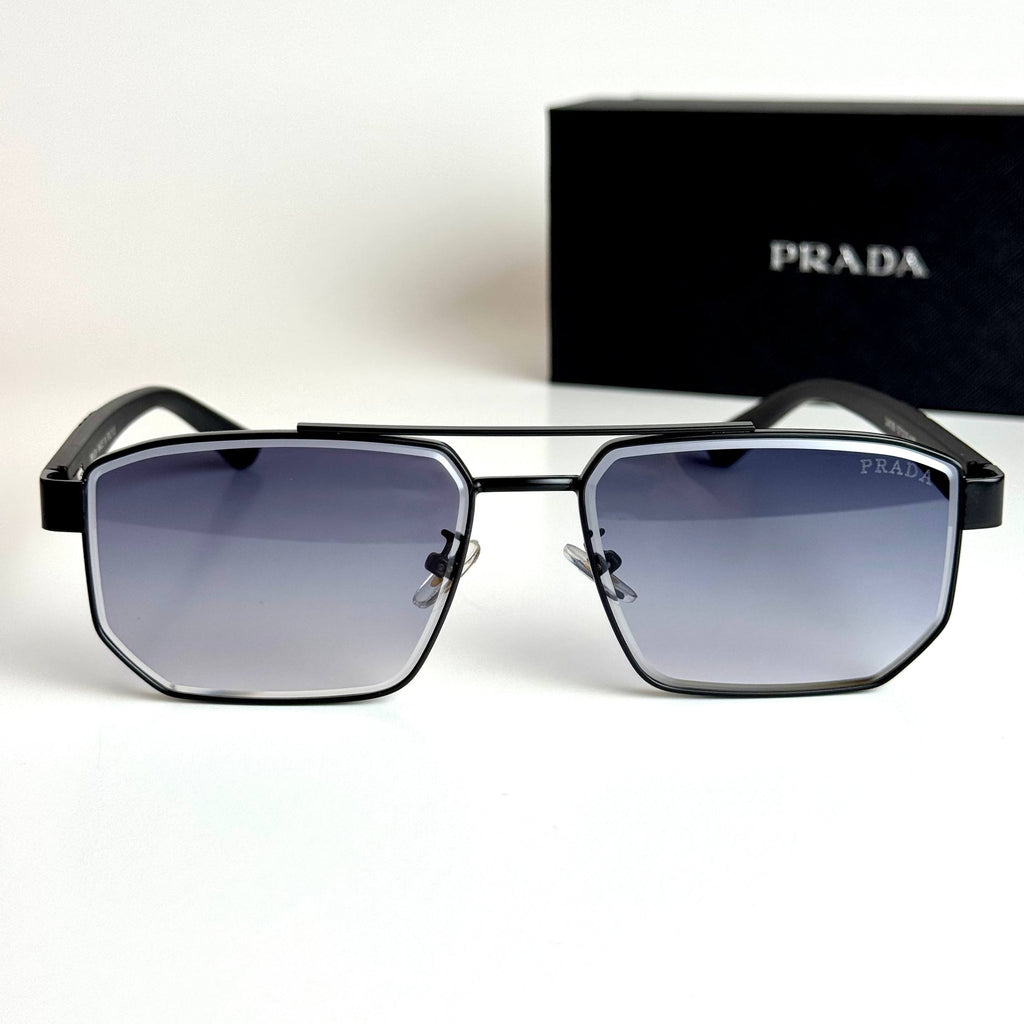 Prada Rectangular SPR62Z – Gradient Grey