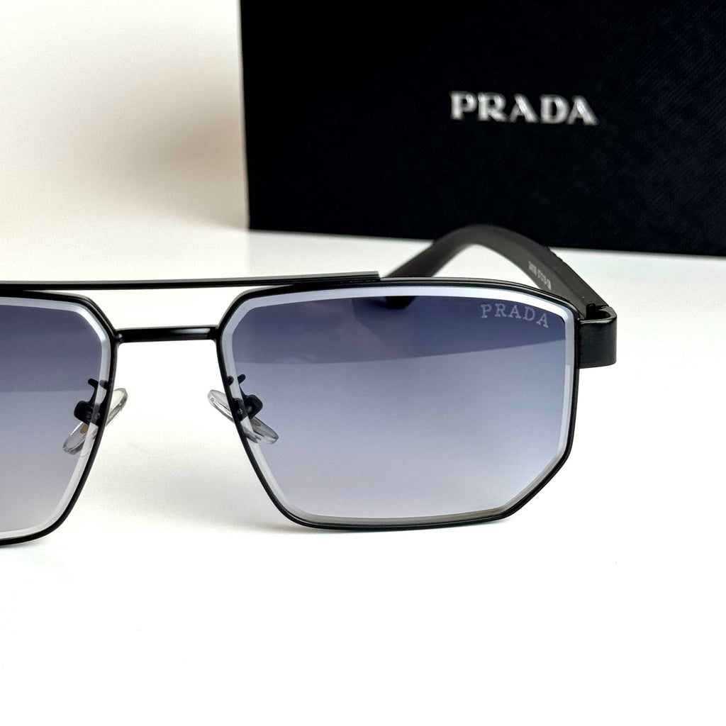 Prada Rectangular SPR62Z – Gradient Grey