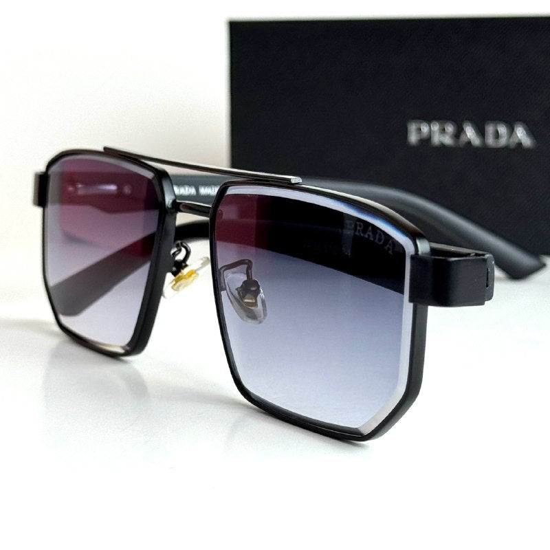 Prada Rectangular SPR62Z – Gradient Grey