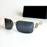 Dolce & Gabbana Mask DG2298 – Gold Black