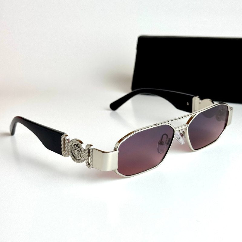 Versace Rectangular VE2267 – Silver Purple