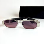 Versace Rectangular VE2267 – Silver Purple