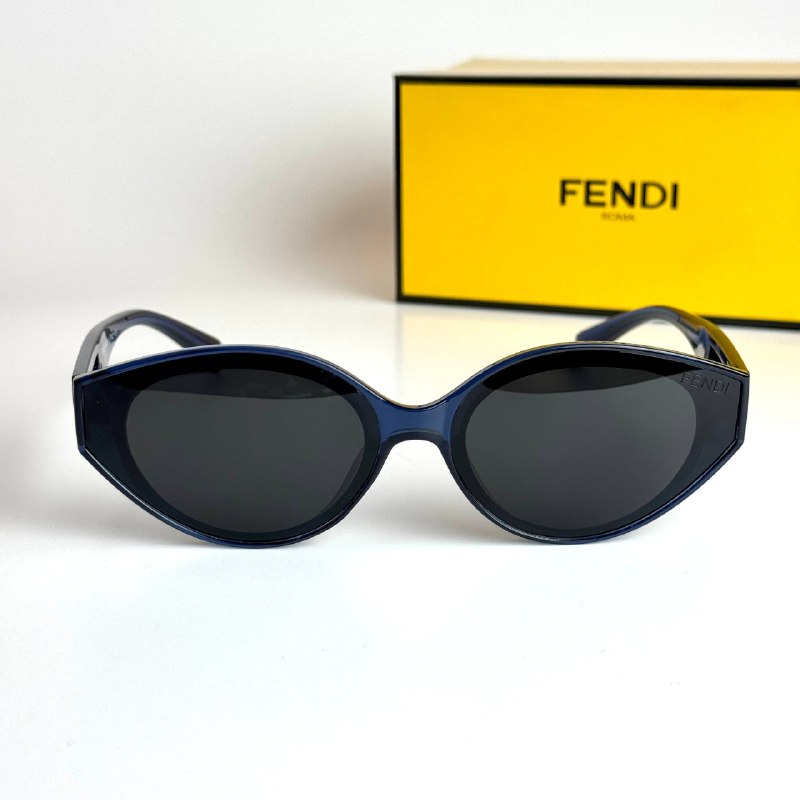 Fendi Oval FE4012S – Blue Black