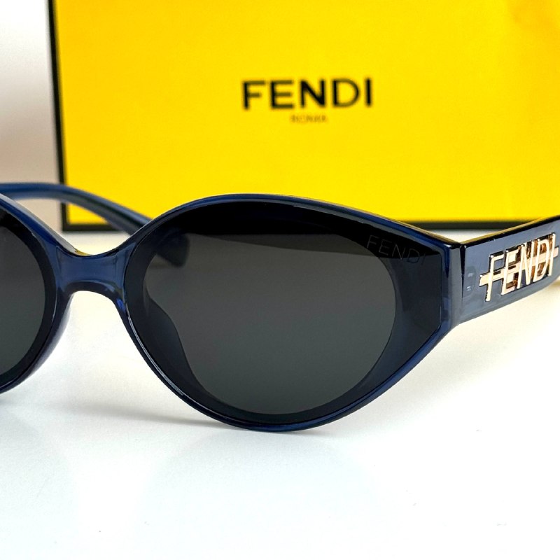 Fendi Oval FE4012S – Blue Black