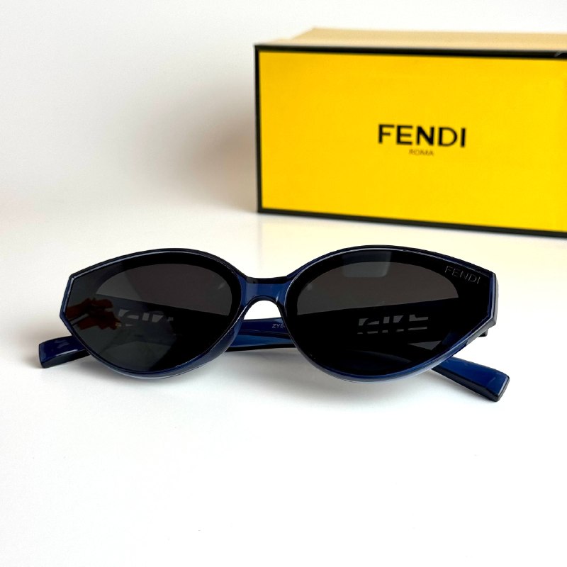 Fendi Oval FE4012S – Blue Black