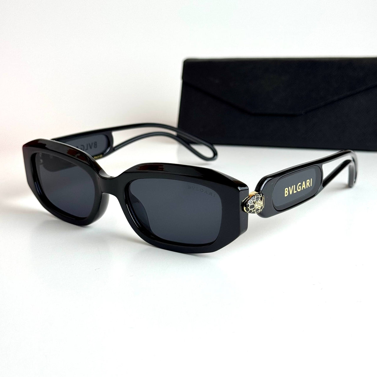 Bvlgari Rectangular BV8276 – Black Grey