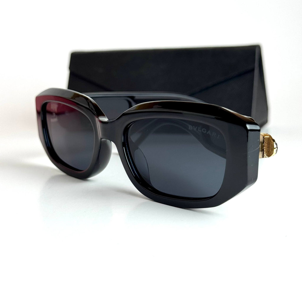 Bvlgari Rectangular BV8276 – Black Grey