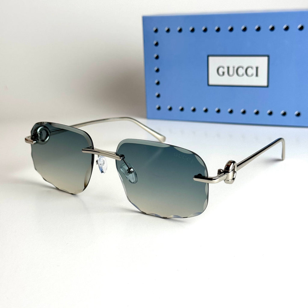 Gucci Rimless GG5128 – Silver Green