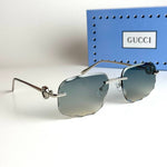 Gucci Rimless GG5128 – Silver Green