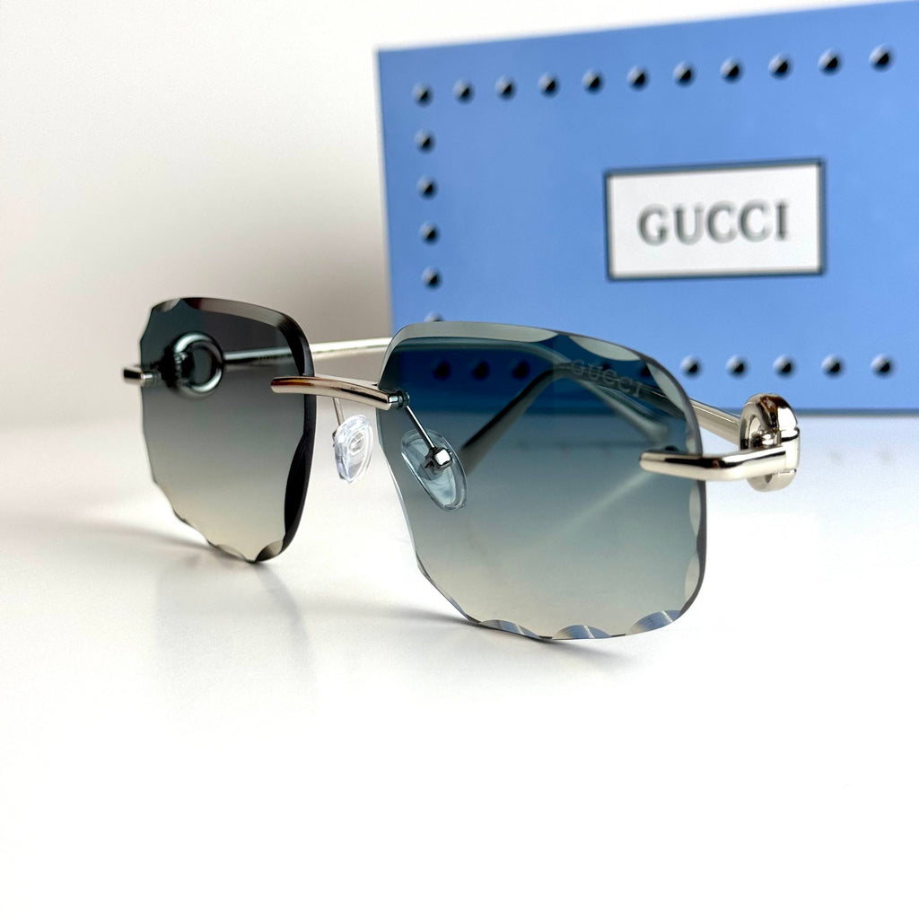 Gucci Rimless GG5128 – Silver Green