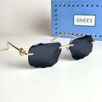 Gucci Rimless GG5128 – Gold Black