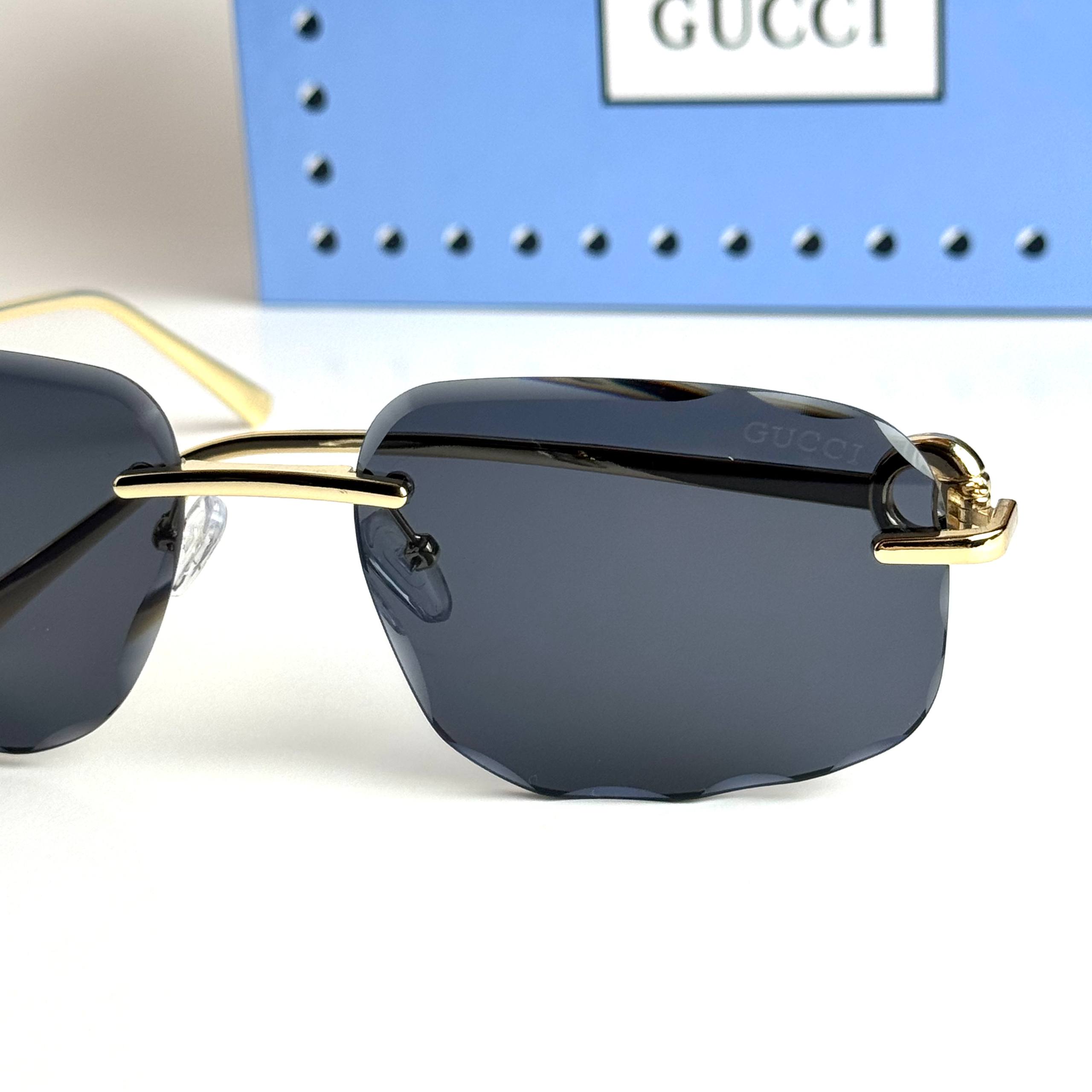 Gucci Rimless GG5128 – Gold Black