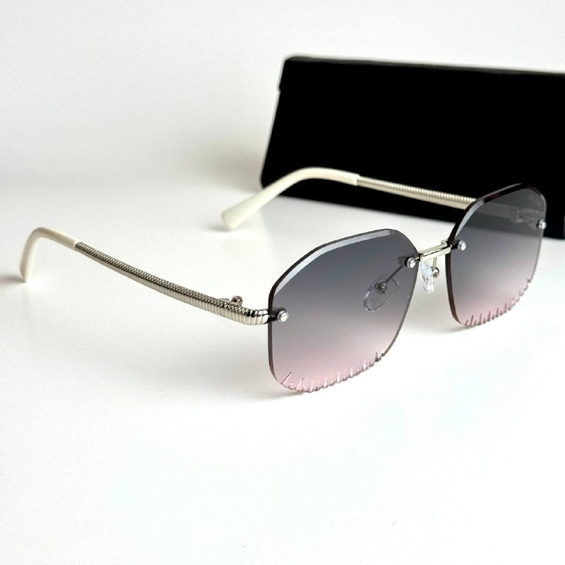 Bvlgari Rimless BV8254 – Silver Pink Gradient