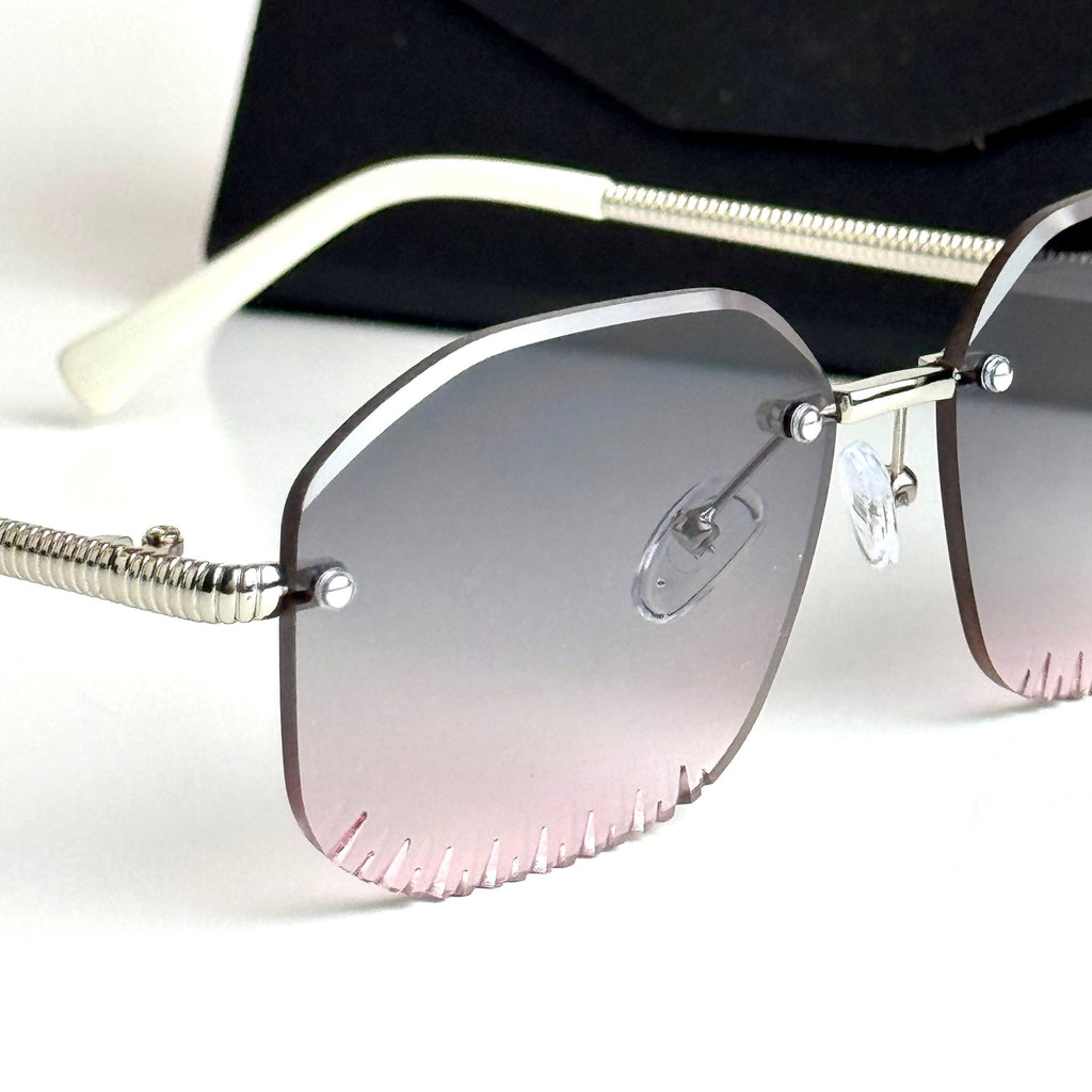 Bvlgari Rimless BV8254 – Silver Pink Gradient