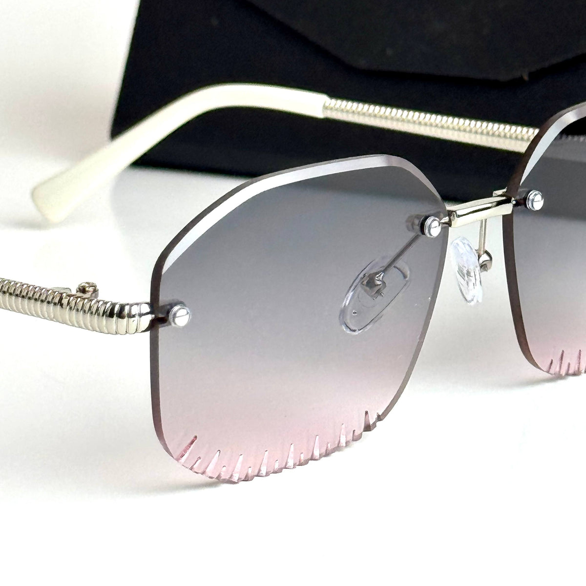 Bvlgari Rimless BV8254 – Silver Pink Gradient