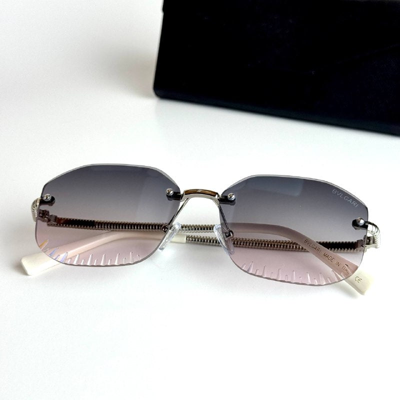 Bvlgari Rimless BV8254 – Silver Pink Gradient