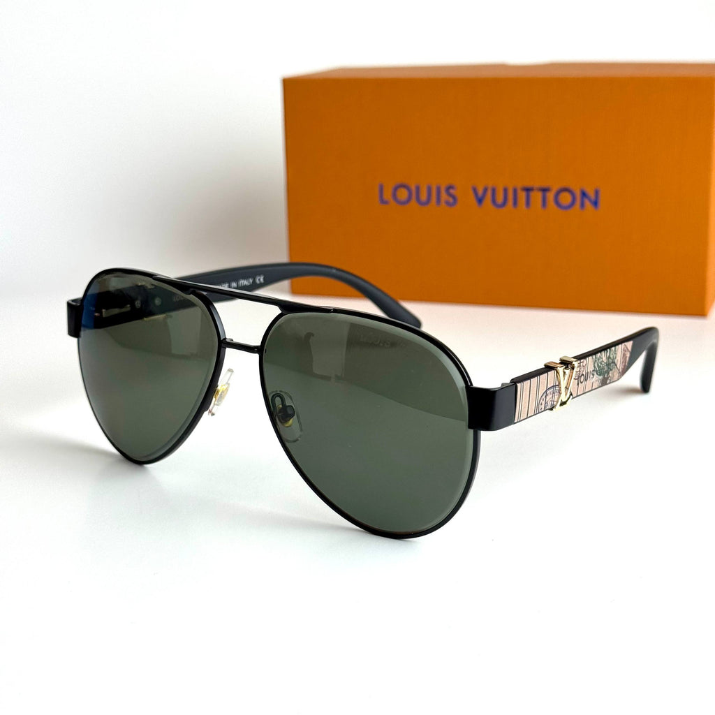 LV Aviator – Black Green