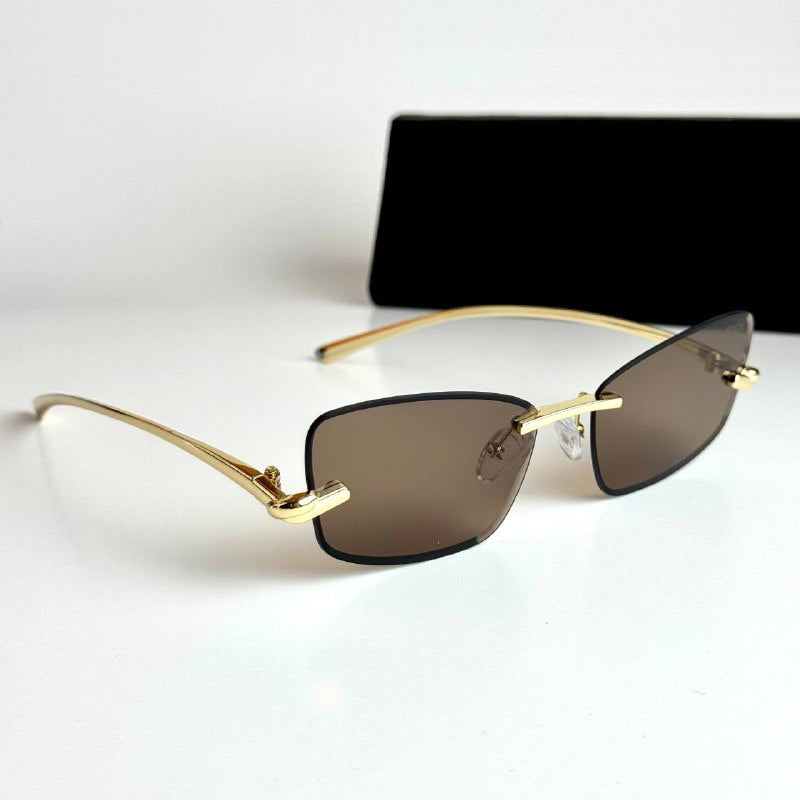 Bottega Veneta BV1325S – Gold Brown